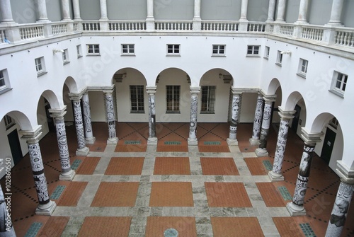 Schilderij op canvas Palazzo Ducale Genova