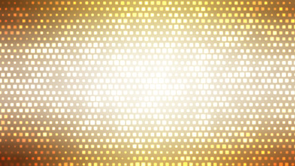 Image of defocused stadium lights. Abstract gold background
