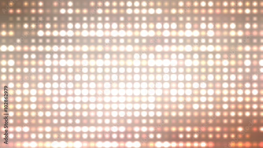 Image of defocused stadium lights..Abstract brown background wit