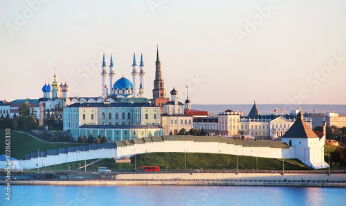 Kazan, Republic of Tatarstan, Russia. View of the Kazan Kremlin photo