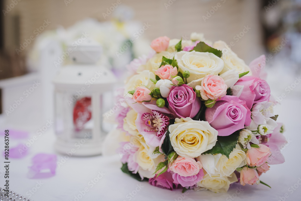 Obraz premium wedding bouquet flowers