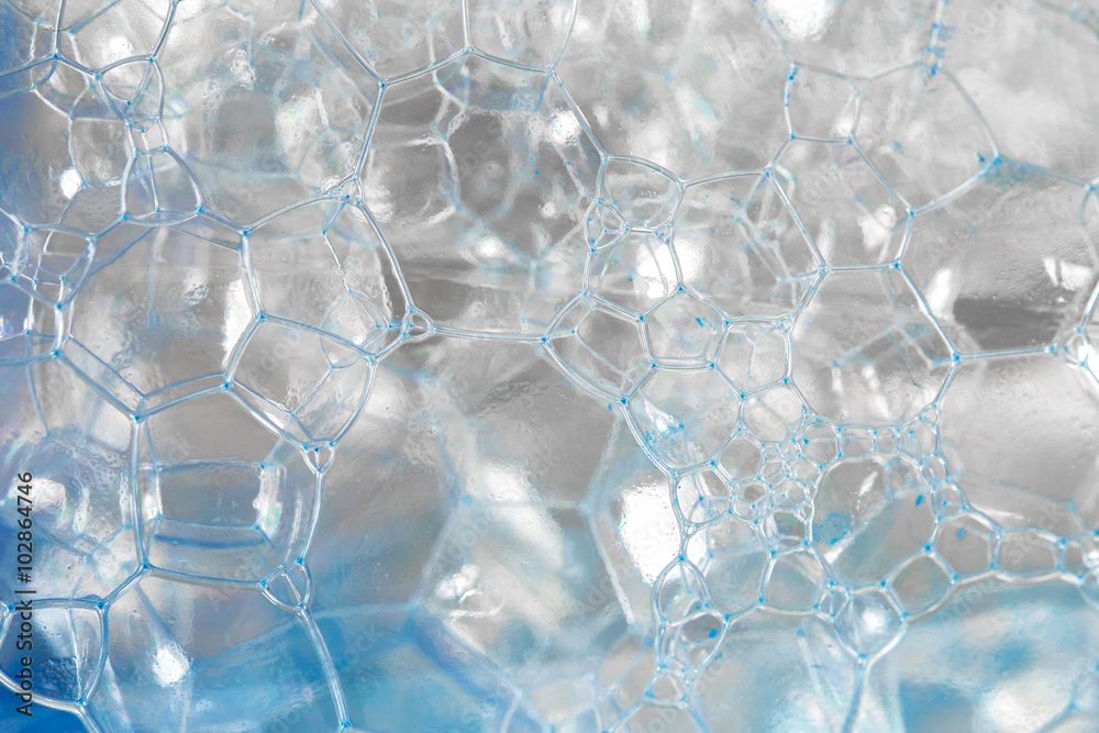 Soap bubble foam / Close up soap bubble foam. Soap bubble foam / Close up soap bubble foam.