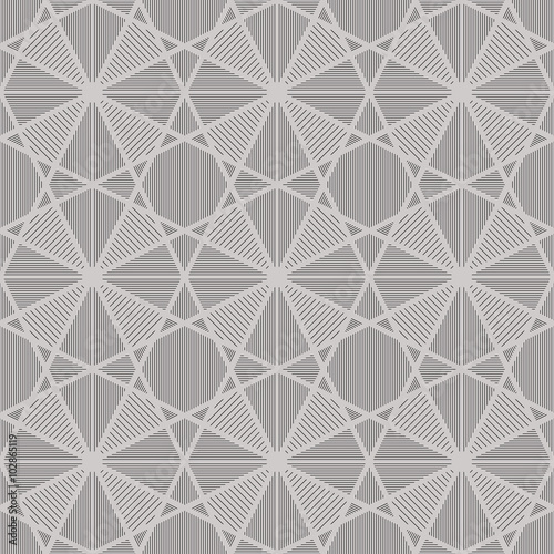 Simple seamless triangle vector geometric pattern.