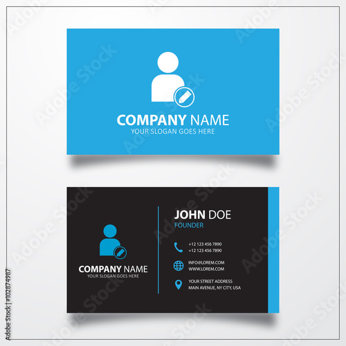 Edit user icon. Business ca...