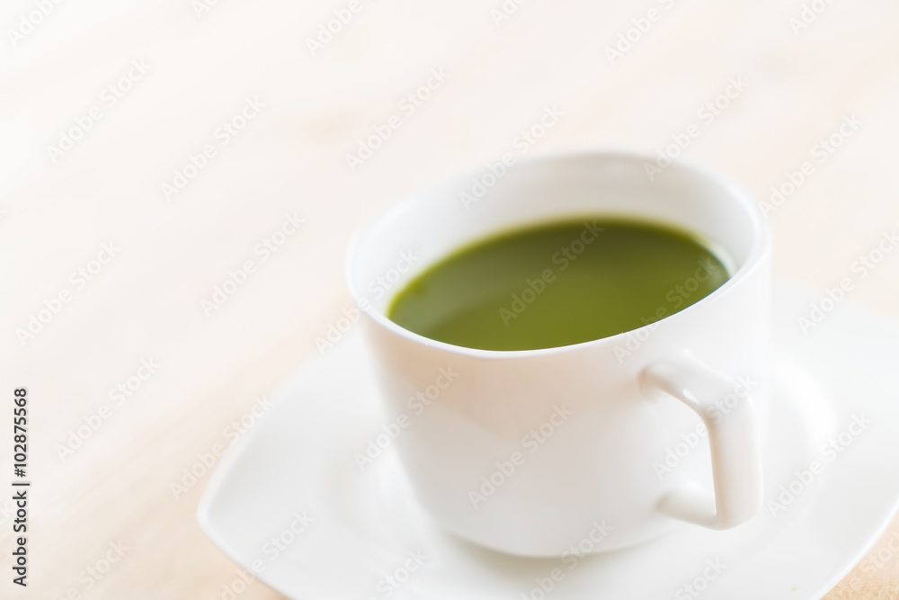 hot matcha