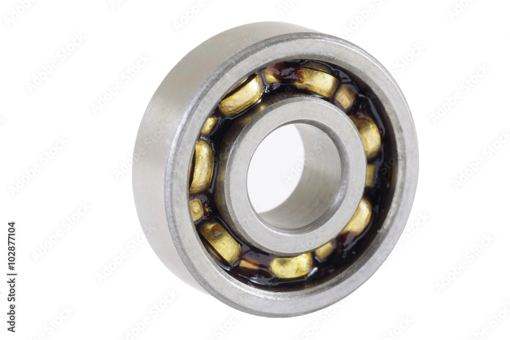 ball bearing, isolated over white ball bearing, isolated over white