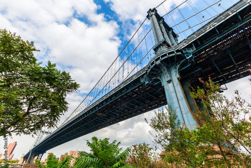 Fototapeta premium Manhattan Bridge in New York City