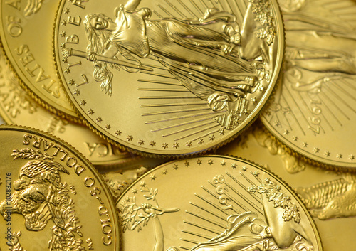 Gold coins, a rare precious metal to geologists and chemists and a symbol of value for economists and the worlds banks