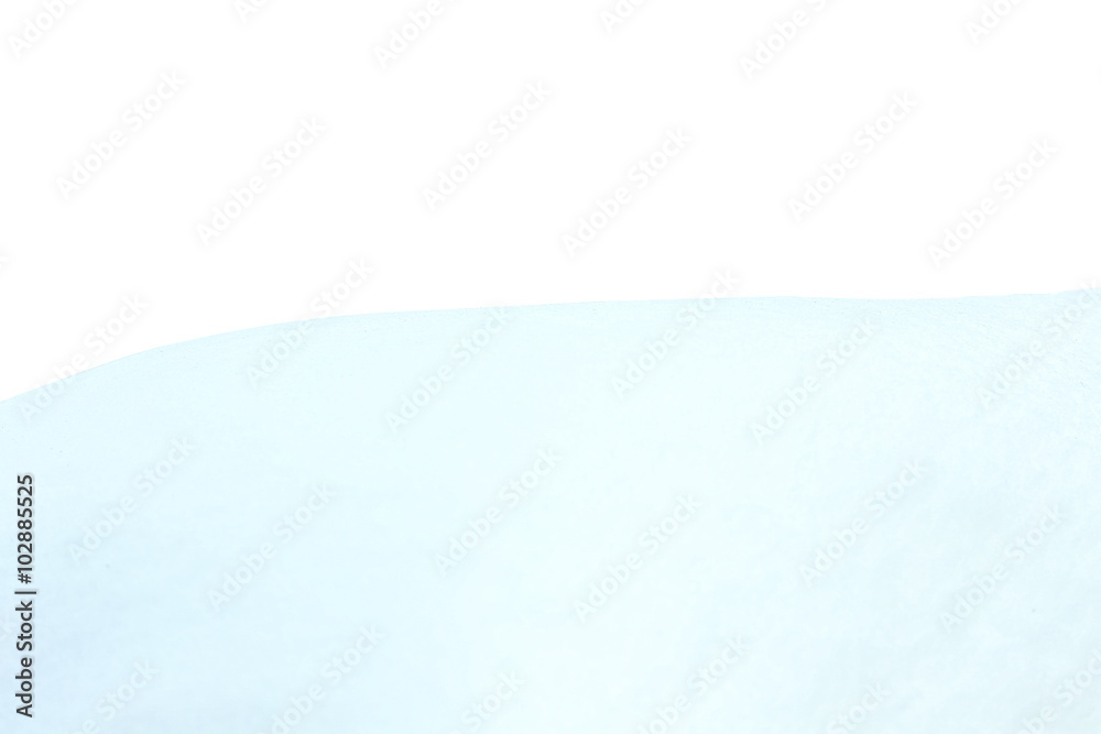 Beautiful natural snowdrift with white background Beautiful natural snowdrift with white background