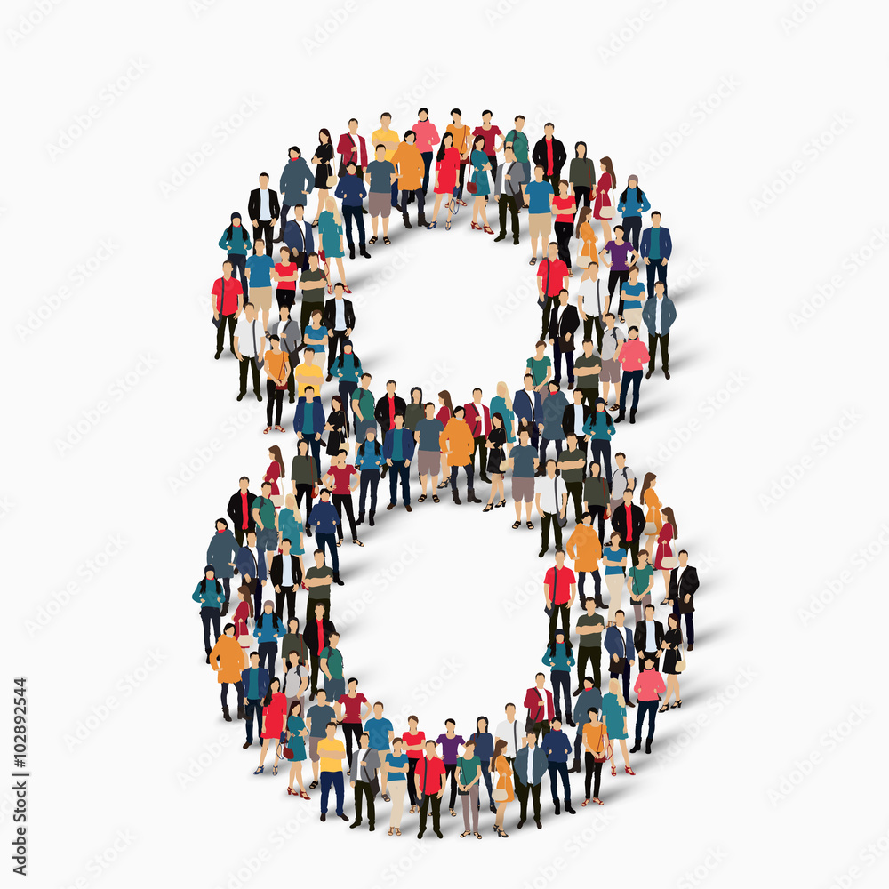 group people shape figure 8 group people shape figure 8