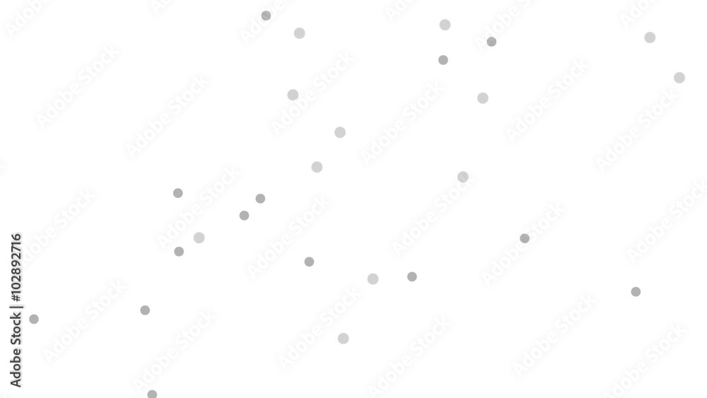 Abstract grey dots chaotic motion design. Video animation HD 1920x1080 Abstract grey dots chaotic motion design. Video animation HD 1920x1080