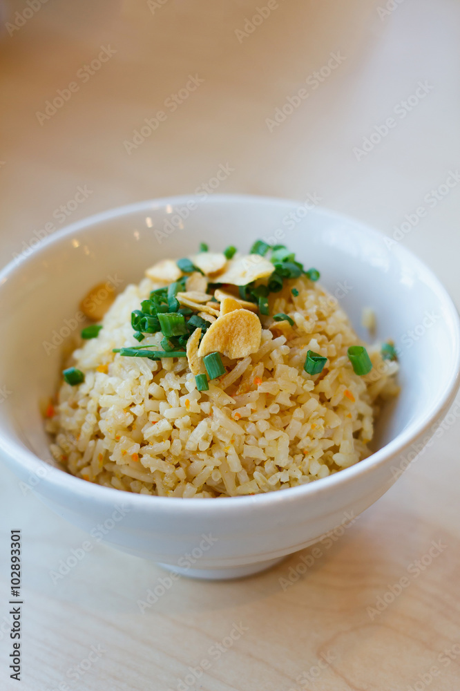 Thai garlic fried rice