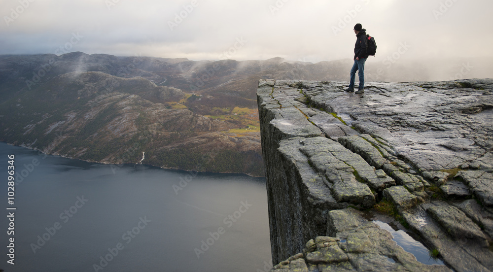 Obraz premium Preikestolen, Norway