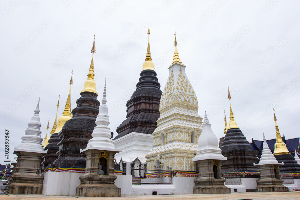 Beautiful place of worship with religious teachings in Chiangmai