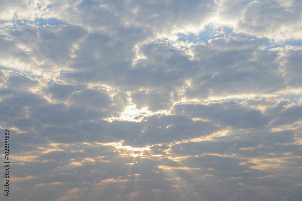 Beautiful Sunset Cloudscape Beautiful Sunset Cloudscape