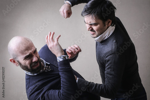 Involved in a fight photo