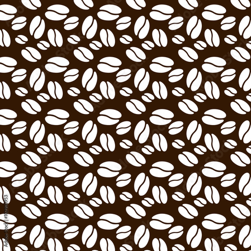 coffee seamless pattern