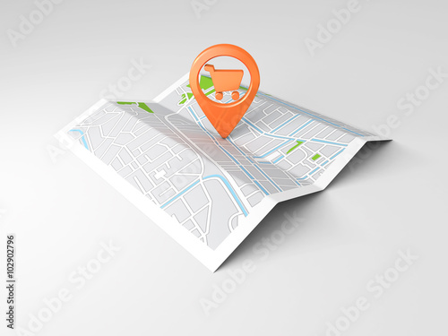 Shop map pin
