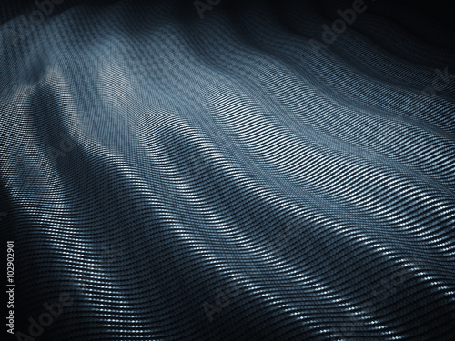  carbon fiber textured background, wave geometry. 