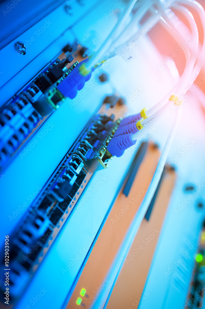 Core switch technology in network room place Core switch technology in network room place