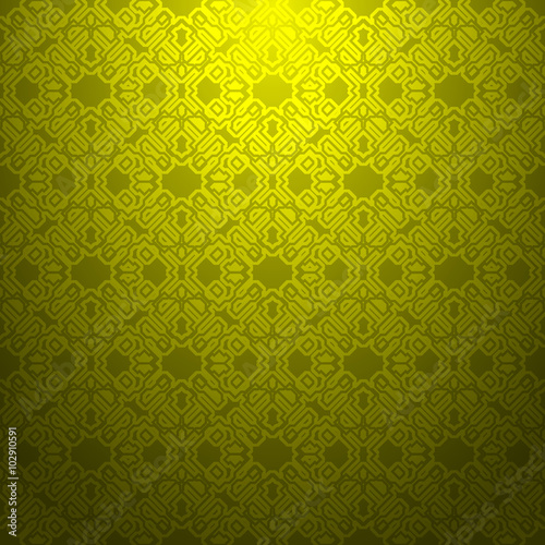 Yellow geometric pattern