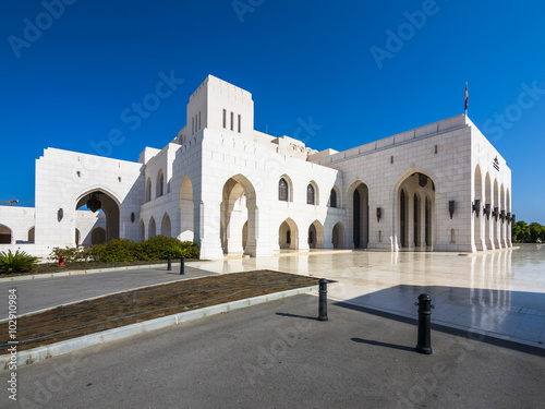 Das Royal Opera House, das Opernhaus von Muskat, Hauptstadt Maskat, Muscat, Sultanat von Oman, Golfstaat, Arabische Halbinsel, Naher Osten, Asien