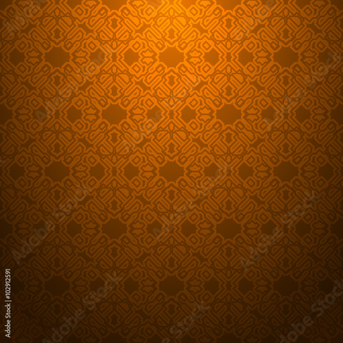 Orange geometric pattern