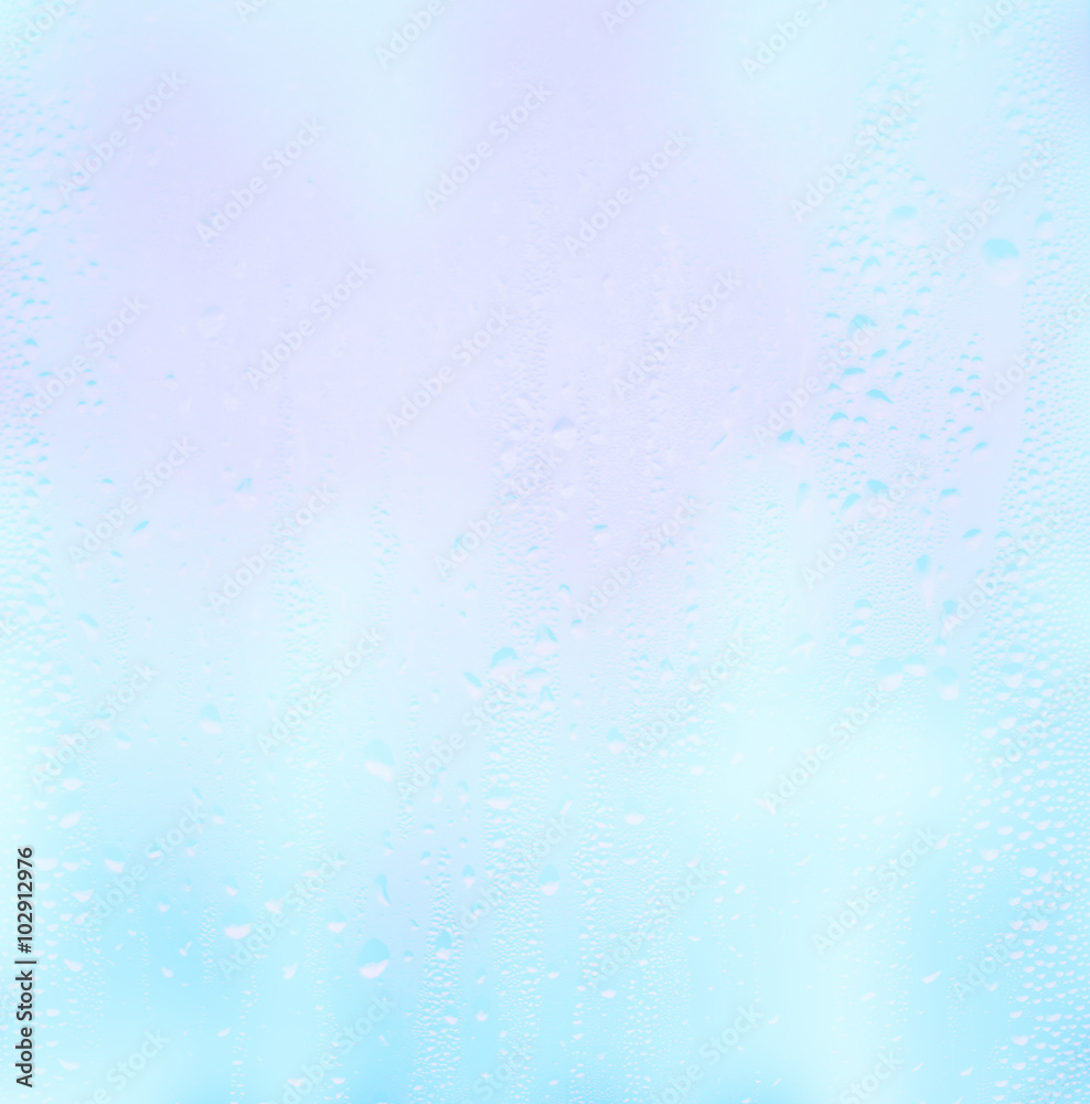 Water drops on the window - abstract background Water drops on the window - abstract background