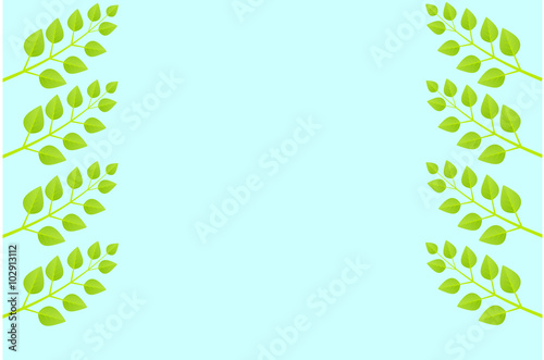 vertical foliage decoration