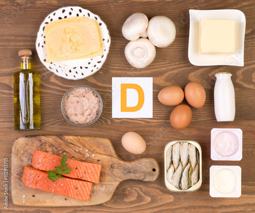 Vitamin D containing foods photo