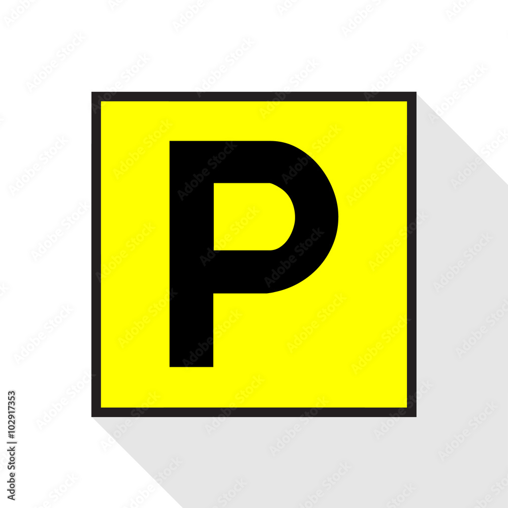 parking sign icon Vector EPS10, Great for any use. parking sign icon Vector EPS10, Great for any use.