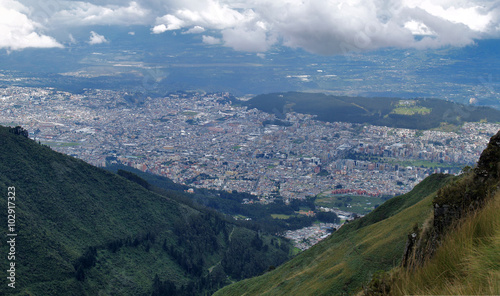 View from the Quito's TeleferiQo © Great Siberia Studio
