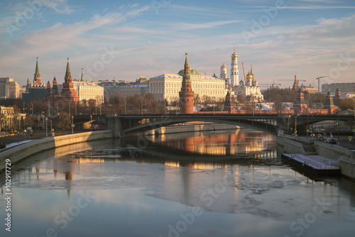 Московский кремль утром
