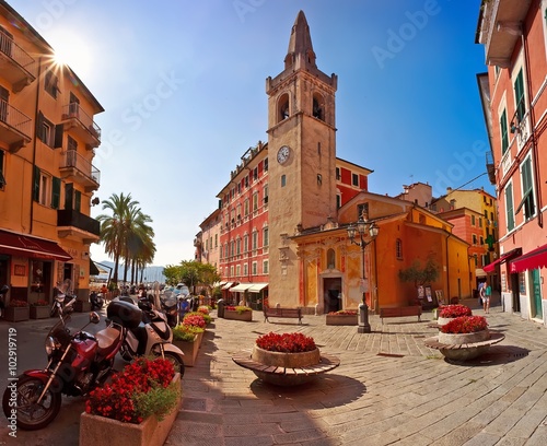 LERICI August 2015 - Old square town of Lerici panoramic