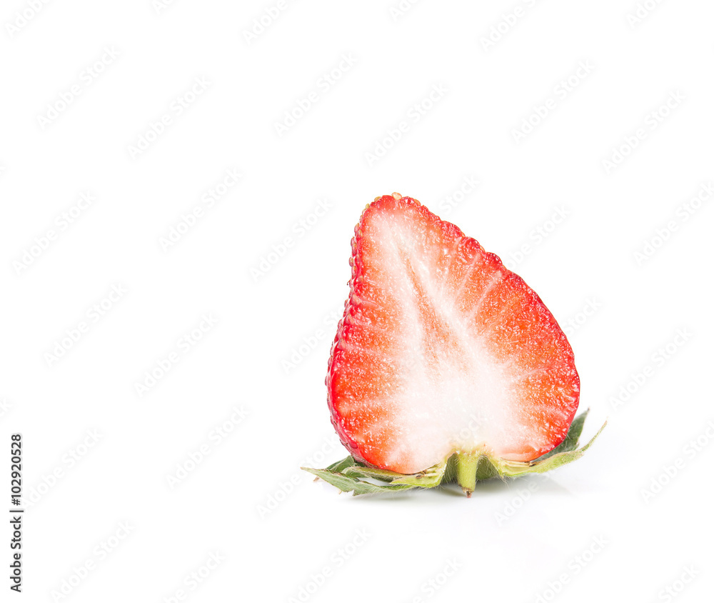 Strawberry on white background. Strawberry on white background.