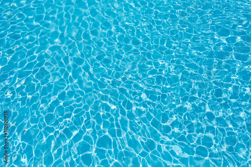 Tela Ripple water surface and sun reflection in swimming pool