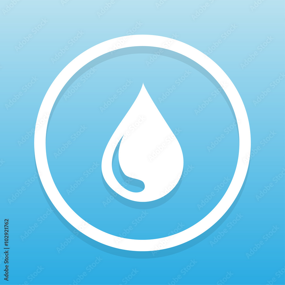 Water Drop in Circle Vector EPS10, Great for any use. Water Drop in Circle Vector EPS10, Great for any use.