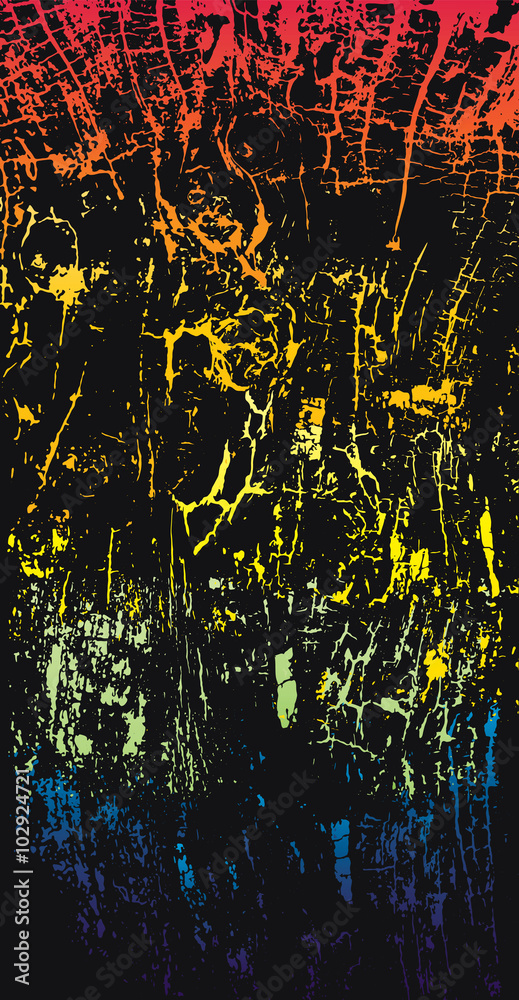 Naklejka premium abstract colored scratches texture background vector illustration