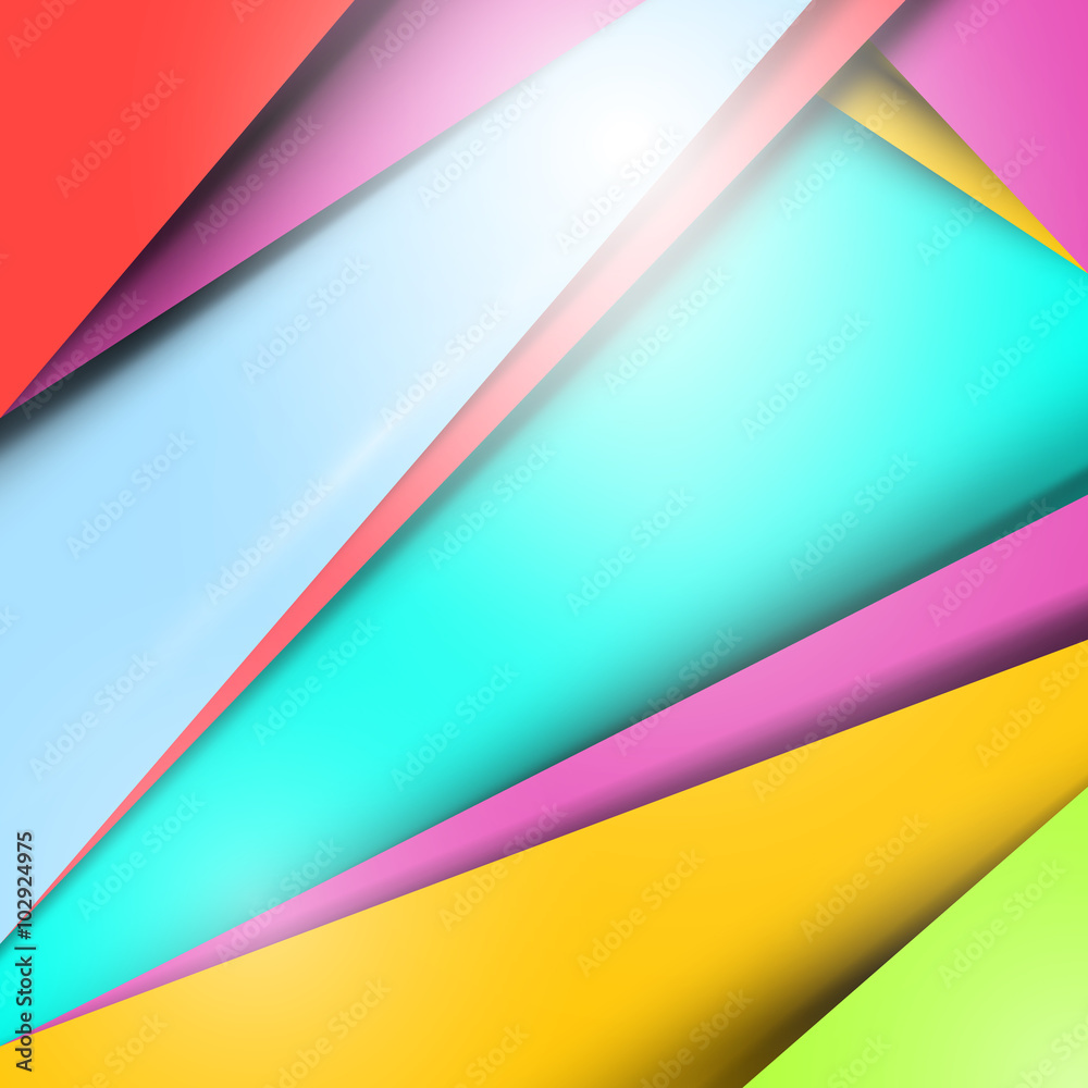 Material Design - Modern Vector Background - Pattern Layout