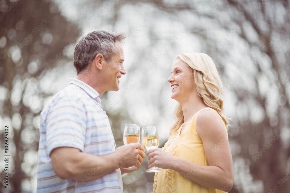 Couple toasting with champagne Couple toasting with champagne