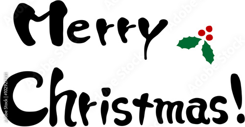 メリークリスマス　文字素材