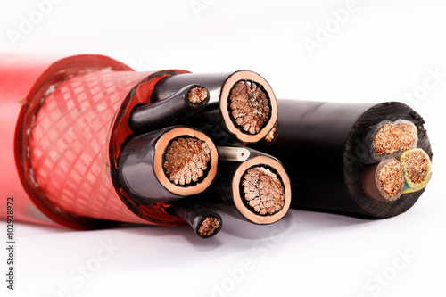 Obraz na płótnie High voltage cable w salonie