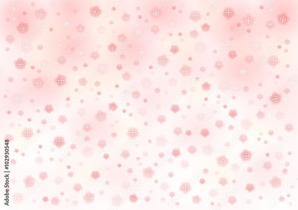 桜 イラスト 背景 素材 Stock ベクター Adobe Stock