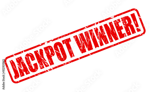 JACKPOT WINNER red stamp text