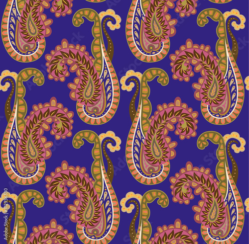 paisley seamless pattern