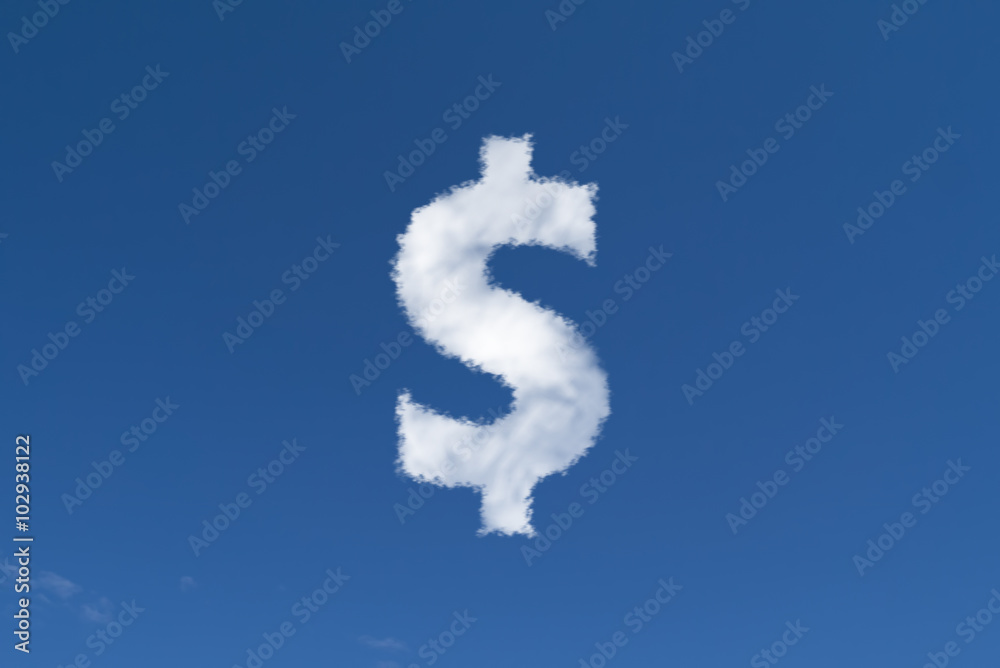 Dollar Sign Cloud Dollar Sign Cloud