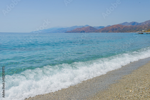 Fototapeta Naklejka Na Ścianę i Meble -  Triopetra beach, Crete.