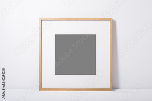 Picture frame on desk