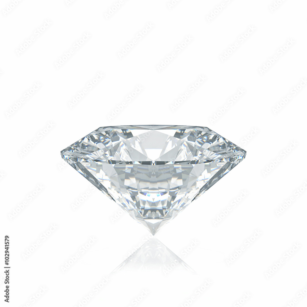 sparkling diamond on a white background. luxury,precious,elegant,exclusive sparkling diamond on a white background. luxury,precious,elegant,exclusive