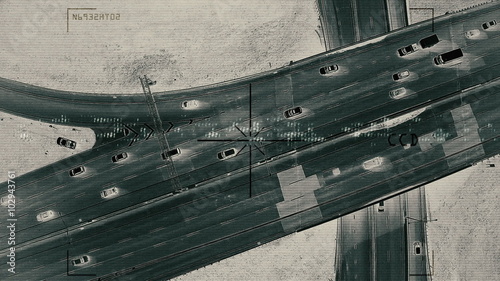 Spy UAV over Urban zone searching for something or someone !